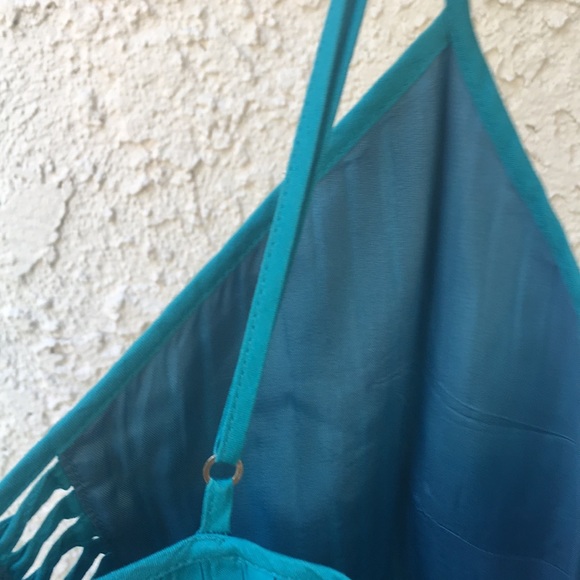 BCBG LINED COTTON PLEATED TOP SZ 10 NWOT - Picture 7 of 10